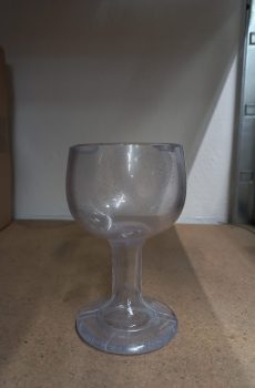 Weinglas mit Stiel Crashglas